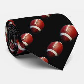 Cravate Ballons de football (Roulé)
