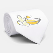 Cravate Banane épluchée (Roulé)