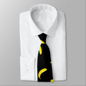 Cravate Banane noire (Attaché)