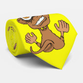 Cravate Bananes allantes (Roulé)