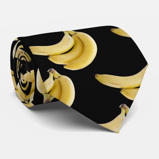 Cravate Bande de banane (Roulé)