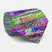 Cravate Bande de bonbons 5 (Roulé)