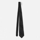 Cravate Bande de Tuxedo Formelle Noire (Dos)