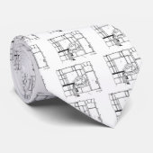 Cravate Bande dessinée 3070 d'optométrie (Roulé)