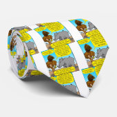 Cravate Bande dessinée de phallus du rhinocéros 889 (Roulé)