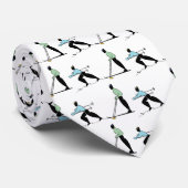CRAVATE BANDE DESSINÉE DE SKI DE SPORT DE SKI (Roulé)
