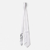 Cravate Bande dessinée drôle de parodie de cri perçant (Dos)