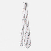 Cravate Bande dessinée mignonne de pingouin (Dos)