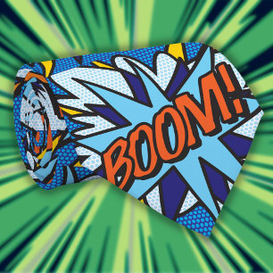 Cravate Bande dessinée Pop Art BOOM Super-héros