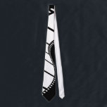 Cravate Bande film<br><div class="desc">Image simple en noir et blanc d'une bande de film. Customisez facilement et choisissez votre propre couleur arrière - plan ou ajoutez du texte. Image disponible sur divers cadeaux et produits.</div>