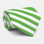 Cravate Bande verte (Roulé)