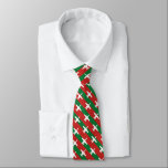 Cravate Bande verte et rouge A-10 Motif Noël<br><div class="desc">Un peu ringard et amusant, ce cravate est doté d'un motif de phacochères blancs A-10 sur un arrière - plan à rayures rouges et vertes, ce qui en fait l'accessoire parfait pour votre fête de vacances d'escadron ou service d'église de Noël. L'envers de la cravate est vert et a un...</div>
