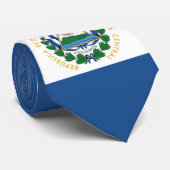 Cravate Bandera de El Salvador (Roulé)