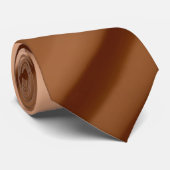 Cravate Bandes Abstraites Brown (Roulé)
