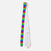 Cravate Bandes arc-en-ciel - Motif (Dos)