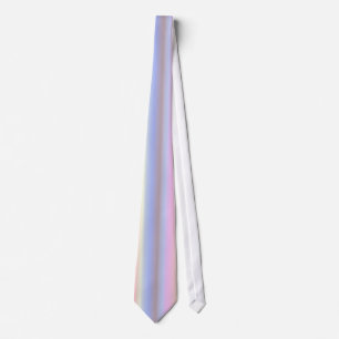 Cravate Bandes arc-en-ciel Pastel - Motif