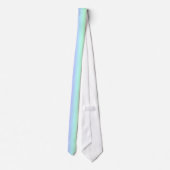 Cravate Bandes arc-en-ciel Pastel - Motif (Dos)