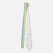 Cravate - bandes arc-en-ciel (vert.) (Dos)