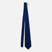 Cravate Bandes bleues (Dos)