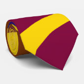 Cravate Bandes colorées de zèbre (Roulé)