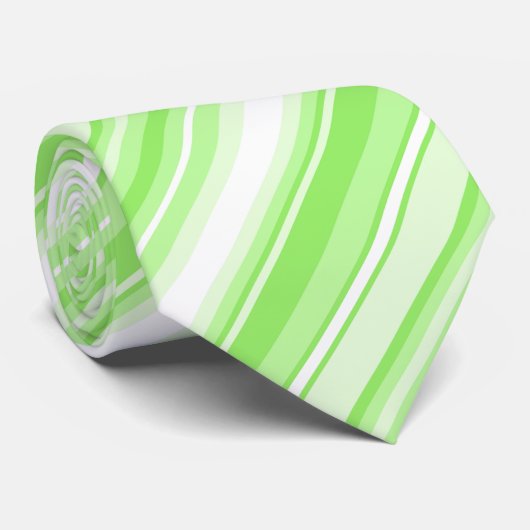 Cravate Bandes de chaux (Roulé)