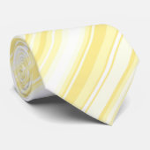 Cravate Bandes de citron (Roulé)