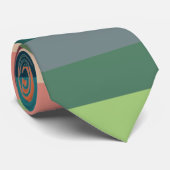 Cravate Bandes de couleurs (Roulé)