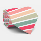 Cravate Bandes de couleurs 01 (Roulé)