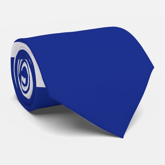 Cravate Bandes de deux tons (Roulé)