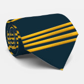 Cravate Bandes d'or du capitaine, (Roulé)