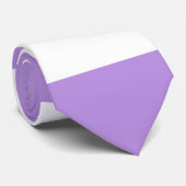 Cravate Bandes pourpres, Blancs, Motif rayé (Roulé)