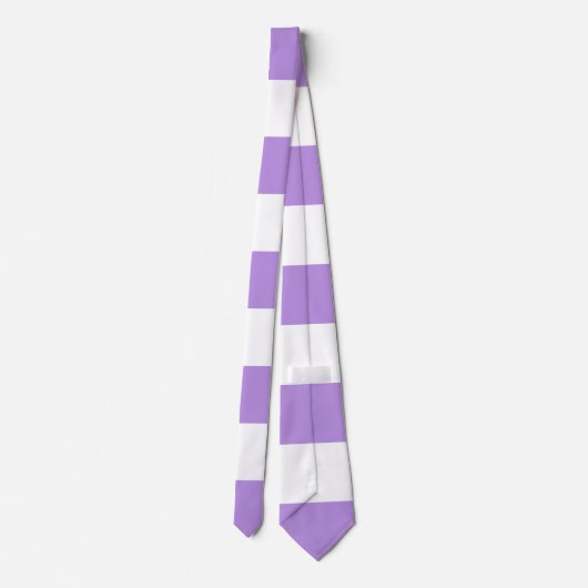 Cravate Bandes pourpres, Blancs, Motif rayé (Dos)