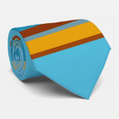 Cravate Bandes sud-ouest 15 (Roulé)