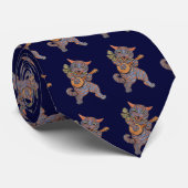 Cravate Banjo Jouer au chat (Roulé)