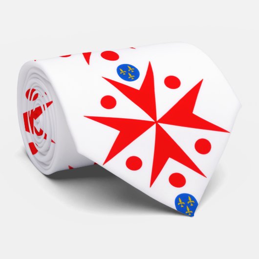 Cravate Banner of the Navy Tuscany Medici (Roulé)