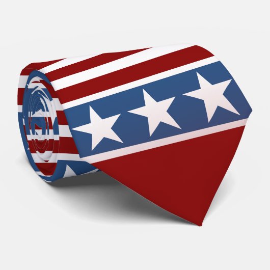 Cravate Bannière étoilée (Roulé)