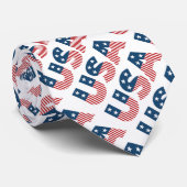 Cravate Bannière étoilée d'Américain des Etats-Unis (Roulé)