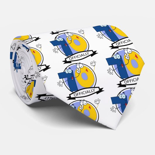 Cravate Bannière officielle de 70 ans (Roulé)