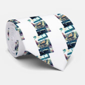 Cravate Barbecue de rue de Bangkok avec brochettes (Roulé)