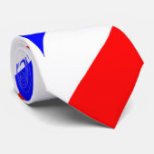 Cravate Barber Pole Pattern Tie (Roulé)