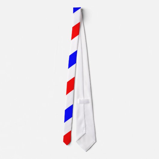 Cravate Barber Pole Pattern Tie (Dos)