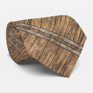 Cravate Baril en bois Art 1