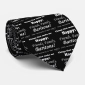 Cravate Baritone Me Rend Heureux (Roulé)