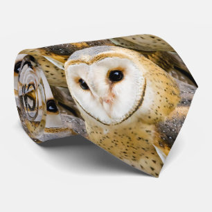 Cravate Barn Owl