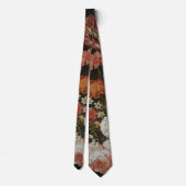 Cravate Baroque antique, Fleurs de Bosschaert, l'Ancien (Dos)