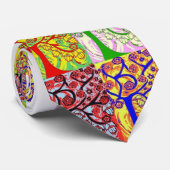 Cravate Barre Mitzvah "don de cravate" : Arbre de la vie (Roulé)