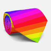 Cravate Barres de couleurs 01 (Roulé)