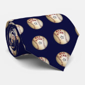 Cravate Base-ball All Star (Roulé)