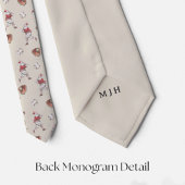 Cravate Baseball Santa Christmas Necktie with Monogram