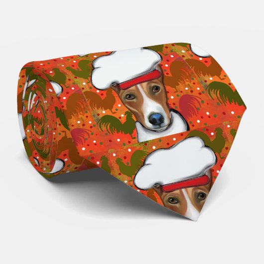 CRAVATE BASENJI (Roulé)